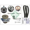Image de Pompe À Eau + Kit De Courroie De Distribution 530008931 Ina Ina 530008931 Audi;Seat;Skoda;Volkswagen