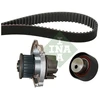 Image de Pompe À Eau + Kit De Courroie De Distribution 530022830 Ina Ina 530022830 Abarth;Alfa Romeo;Fiat;Jeep;Lancia;Opel