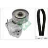 Image de Jeu De Courroies Trapézoïdales À Nervures Ina 529009110 Daewoo;Opel;Vauxhall