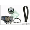 Image de Pompe À Eau + Kit De Courroie De Distribution 530025830 Ina Ina 530025830 Citroen;Fiat;Peugeot