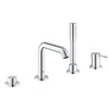 Image de Mitigeur monocommande 4 trous bain/douche Essence avec ou sans châssis
