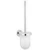 Image de essentials Porte-balai pour WC Argent - 40374001