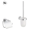 Image de Ensemble d'accessoires pour toilette 3 en 1 chromé Essentials