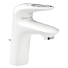 Image de eurostyle mitigeur monocommande 1/2" lavabo taille s blanc avec vidage automatique (33558ls3)