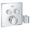 Image de - Mitigeur thermostatique encastré 2 sorties Grohtherm SmartControl - avec support douchette intégré