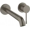 Image de Façade Mitigeur ESSENCE 2 trous lavabo taille L saillie 230 Graphite brossé
