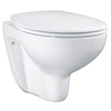 Image de WC suspendu sans bride Bau Ceramic avec abattant