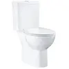 Image de WC à poser sans bride Bau Ceramic Quickfix avec abattant frein de chute declipsable