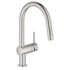 Image de Mitigeur d'évier 32321DC2 chromé avec bec en C