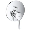 Image de Mitigeur bain douche encastré, Chrome