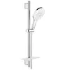 Image de Pommeau de douche Quickfix Vitalio Smartactive 150 3 jets avec barre de douche et tablette