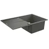 Image de Evier composite avec égouttoir K400 Gris granite 31639AT0