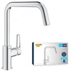 Image de GROHE mitigeur monocommande de cuisine Start, bec en forme de L, chrome, 30470000 (Import Allemagne) en occasion ou reconditionné