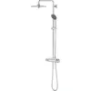 Image de Colonne de douche avec mitigeur thermostatique bain/douche chrome Grohe Vitalio Joy System 260