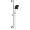 Image de Ensemble De Douche Avec Pommeau 2 Jets, Barre Et Flexible - Vitalio Comfort 110 26398001 - Sélection Facile - Economie D'Eau