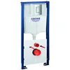 Image de GROHE Bâti Support WC Solido 3 en 1, Hauteur 1,3m, Bâti Support Encastré, Plaque de Commande, Réservoir 6 à 9 Litres, Double Chasse Silencieuse et Réglable, 39930000 (Import Allemagne) en occasion ou reconditionné