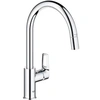 Image de Mitigeur de cuisine StartLoop - Chromé - Bec haut en C - Mousseur extractible - 30556000