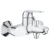 Image de Mitigeur monocommande bain/douche - Swift - 24335001 - Chromé - Montage mural apparent