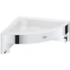Image de GROHE Start Cube Tablette de Douche d'angle, Métal, A Coller QuickGlue ou à Visser, Chromé, 41106000 en occasion ou reconditionné