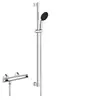 Image de Ensemble de douche thermostatique Precision Flow 1 jet chromé