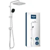 Image de Grohe - Vitalio Comfort 250, Colonne de Douche avec Inverseur Manuel, Douche de Tête 2 jets, Douchette Vitalio Comfort 110 2 jets, Chromé, 26698001 en occasion ou reconditionné