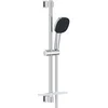 Image de Ensemble De Douche Avec Pommeau 2 Jets, Barre, Flexible Et Tablette - Vitalio Comfort 110 26929001 - Economie D'Eau - Chromé