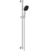 Image de Ensemble De Douche Avec Pommeau 3 Jets, Barre 90Cm Et Flexible - Vitalio Comfort 110 26932001 - Economie D'Eau - Chromé