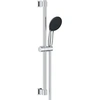 Image de Ensemble De Douche Avec Pommeau 2 Jets, Barre 60Cm Et Flexible - Vitalio Start 110 26951001 - Economie D'Eau - Chromé