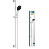 Image de GROHE Vitalio Start 110 Ensemble de Douche (Pommeau de Douche 11cm 2 jets, Barre 90cm, Flexible de douche 1.75m), Economie d'Eau, A coller avec GROHE QuickGlue ou à visser, Chromé, 26955001 en occasion ou reconditionné