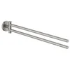 Image de GROHE Start Double Barre Porte-Serviettes pour Salle de Bain, 439 mm, Fixations Cachées avec Vis Incluses, Métal, Supersteel, 41183DC0 en occasion ou reconditionné