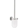 Image de GROHE Start Porte-Balai de WC, Fixations Cachées, Montage Mural Apparent, Verre/Métal, A Coller avec GROHE QuickGlue ou à Visser, Supersteel, 41185DC0 en occasion ou reconditionné