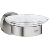 Image de GROHE Start Porte Savon avec Support pour Salle de Bain, Fixations Cachées, A coller avec GROHE QuickGlue ou à visser, Supersteel, 41193DC0 en occasion ou reconditionné