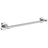 Image de GROHE Start Barre Porte-Serviettes pour Salle de Bain, Fixations Cachées, 504 mm, Métal, A coller avec GROHE QuickGlue ou à visser, Chromé, 41197000 en occasion ou reconditionné