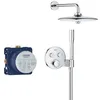 Image de GROHE Precision SmartControl, Ensemble de Douche Encastré 2 sorties, Douche de Tête Vitalio Joy 260 3 jets, Douchette Vitalio Get Stick 1 jet, Flexible 1,5 m, Chromé, 34878000 en occasion ou reconditionné