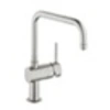 Image de Mitigeur d'évier SuperSteel bec en U Minta 32488DC0 -