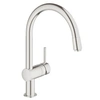 Image de Mitigeur d'évier MINTA supersteel bec C - - 32918DC0