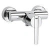 Image de Robinet de douche design Mitigeur mural en laiton chromé Feel