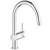 Image de GROHE Minta Robinet de Cuisine, Mitigeur Cuisine avec Douchette Extractible, Bec Haut en C, Rotation 360°, Chromé, 32918000 (Import Allemagne) en occasion ou reconditionné