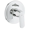 Image de Mitigeur monocommande encastré bain/douche Chrome