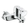 Image de Mitigeur monocommande bain douche Get, montage mural, raccord fileté pour flexible en 1/2, rosaces métal incluses, 32887000