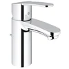 Image de Grohe 3355220E Eurostyle Cosmopolitan Mitigeur lavabo Ecojoy | Robinet de salle de bain, vidage à tirette, cartouche céramique incluse, montage facile (chrome, 3355220E) en occasion ou reconditionné