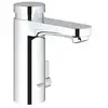 Image de Mitigeur lavabo temporisé avec limiteur de température ajustable chromé Eurosmart Cosmopol