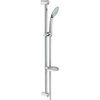 Image de Douchette 2 jets Euphoria chrome avec support et porte savon