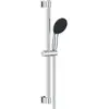 Image de Ensemble De Douche Avec Pommeau 2 Jets, Barre 60Cm Et Flexible 1,75M - Vitalio Start 110 27948001 - Economie D'Eau - Chromé