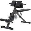 Image de Appareil de musculation pour le dos et les abdos Finnlo AB Noir 156x68x95 cm 3869