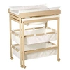 Image de Table a langer extensible avec baignoire - BABY POOL - Matelas a langer ' Style' blanc inclus - Bois naturel