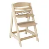 Image de Chaise Haute Evolutive Sit Up III en Bois - ROBA - Réglable en Hauteur - Naturel