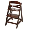 Image de roba Chaise Haute Évolutive en Bois Teinté Brun Sit Up III - Hauteur Réglable - de 6 Mois jusqu'à 70 kg - Chaise Bébé Résistante avec Barre de Sécurité en occasion ou reconditionné