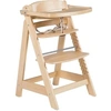 Image de Chaise haute évolutive - - SIT UP CLICK & FUN - Plateau repas amovible - Hauteur réglable - Jusqu'a 70 Kg - Bois Naturel