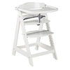 Image de Chaise haute évolutive - - SIT UP CLICK & FUN - Plateau repas amovible - Hauteur réglable - Jusqu'a 70 Kg - Bois Laqué B